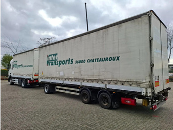 Камион с брезент Renault T480 COMFORT / DOUBLE TANK / TIR LINE / TUV:30-03-2026 / THROUGH LOADING SYSTEM / LWDS / AUTOMATIC / EURO-6 / 2017: снимка 3