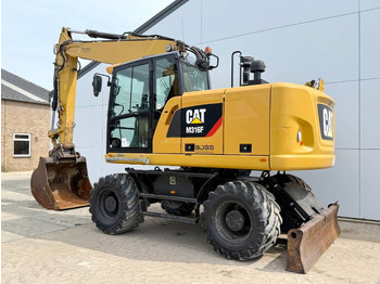 Колесен багер Cat M316F - Quick Coupler / Triple Boom / Auto Lube: снимка 3