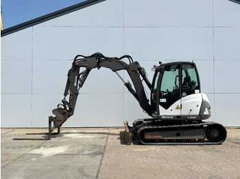 Мини багер Mecalac 8MCR - 6 Attachments Included! Auto Greasing: снимка 4