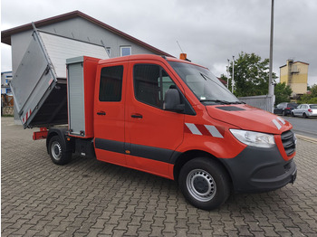Бус самосвал, Бус с двойна кабина Mercedes-Benz 316 Sprinter DoKa Kipper Euro 6 4x2 (4): снимка 3