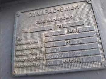Техника за слагане на асфалт Dynapac 5000R: снимка 5