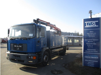 Камион с кран MAN 12.284