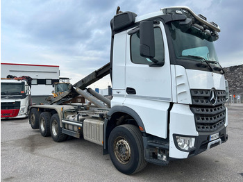Мултилифт с кука камион Mercedes-Benz AROCS | HUB REDUCTION | 8x4 | MEILLER-KIPPER 6600 mm: снимка 3