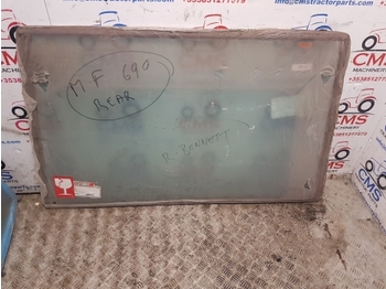 Стъкло и части за Трактор Massey Ferguson 200, 300, 600, Landini Cab Rear Windows 3306547m2: снимка 2