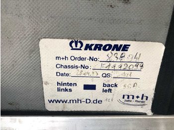 Брезентово полуремарке Krone 2023 rok, 93 m3,waga 6200 kg,Certyfikat XL, Multilock, z Niemiec: снимка 4