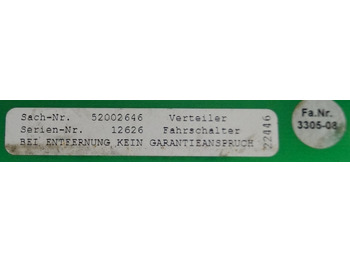 Електрическа система за Подемно-транспортна техника Jungheinrich 52002646 | Verzamelprint Board printed circuit 50434100 for EKS Verzamelprint Board printed circuit 50434100 for EKS: снимка 3