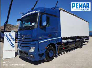 Камион с брезент MERCEDES-BENZ Actros 1836