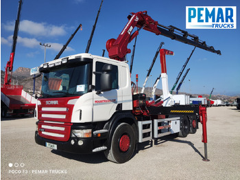Камион с кран SCANIA P 420
