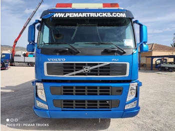 Самосвал камион, Камион с кран VOLVO FM 400 6X2 GRUA PALFINGER PK 23002 BASCULANTE: снимка 3