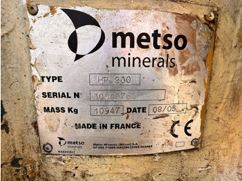 Конусна трошачка Metso HP200 Cone Crusher | Made in France: снимка 4
