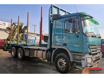 Камион за дърва MERCEDES-BENZ Actros 2648