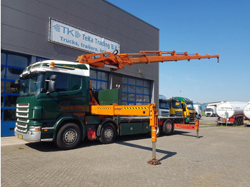 Камион с кран SCANIA R 420