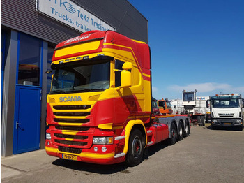 Контейнеровоз/ Сменна каросерия камион Scania R450 8x2 Topline ADR EX/II, EX/III, FL en AT SCR only: снимка 2 Контейнеровоз/ Сменна каросерия камион Scania R450 8x2 Topline ADR EX/II, EX/III, FL en AT SCR only: снимка 2