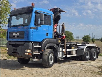 Лизинг на MAN TGA 33.430 6X6 / HMF 1823 K3+REM.CON./ HOOK SYSTEM 2x in stock MAN TGA 33.430 6X6 / HMF 1823 K3+REM.CON./ HOOK SYSTEM 2x in stock: снимка 1