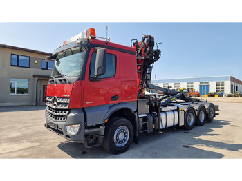 Мултилифт с кука камион, Камион с кран Mercedes-Benz Arocs 3251 8X4*4 Epsilon S260Z96: снимка 5