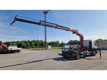 Мултилифт с кука камион, Камион с кран Volvo FL280 4X2 HMF 1560 + platform: снимка 4 Мултилифт с кука камион, Камион с кран Volvo FL280 4X2 HMF 1560 + platform: снимка 4