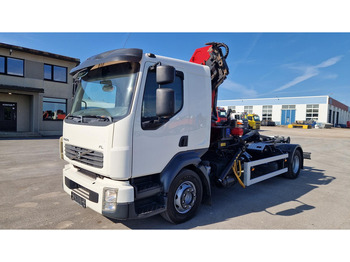 Мултилифт с кука камион, Камион с кран Volvo FL280 4X2 HMF 1560 + platform: снимка 5 Мултилифт с кука камион, Камион с кран Volvo FL280 4X2 HMF 1560 + platform: снимка 5