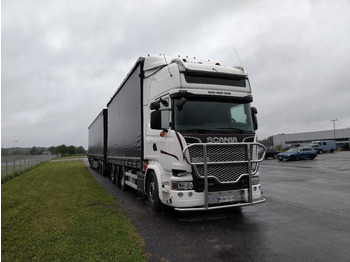 Лизинг на Scania R580 8x4 kapellilava+Dolly+kärry 76tn juna  Scania R580 8x4 kapellilava+Dolly+kärry 76tn juna: снимка 3