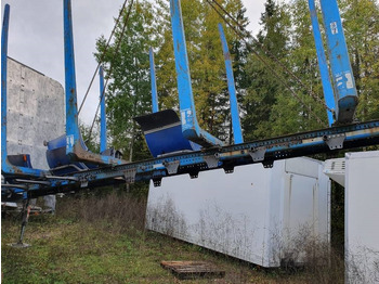 Сменяема каросерия/ Контейнер Riiko puutavaravarustus 4.aks siirtoautoon: снимка 5