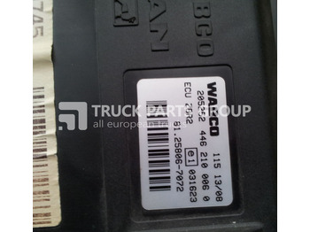 Блок за управление за Камион MAN TGA, TGX, ECU central on-board computer ZBR, ZBR2, 81258067072, control unit: снимка 2