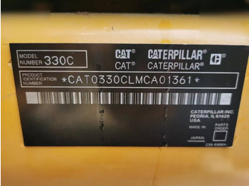 Верижен багер CATERPILLAR 330C: снимка 5