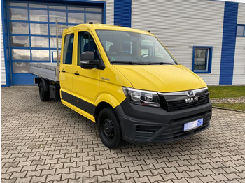 Бордови бус, Бус с двойна кабина MAN TGE 3.140 Doka Pritsche Lang *STANDHZG* AHK*HECKANTRIEB*1.HAND*INKL.19% MWST*SOFORT!*: снимка 2