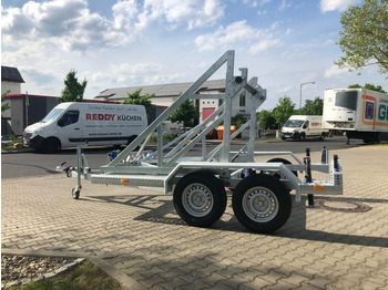 Кабелно ремарке Vermietung / Kabelanhänger 3000KG / Nutzlast 2322KG / Kabeltrommel-Anhänger / Glasfaser/ 3 Tage: снимка 3
