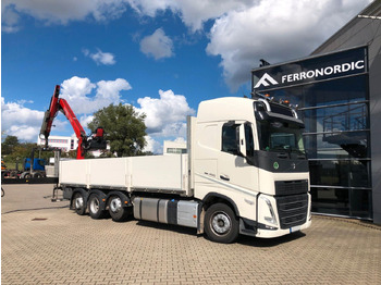 Бордови камион, Камион с кран Volvo FH460 8x2 TRIDEM VLA&NLA gelenkt*FASSI F215AS.24: снимка 5