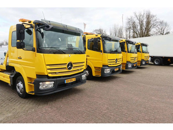Автовоз камион Mercedes-Benz Atego 1221 L Takel wagen 6 Persoons: снимка 2