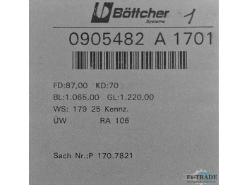 Резервни части за Печатарско оборудване Böttcher KBA RA 106: снимка 2
