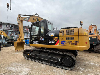 Верижен багер Original japan Used CAT 320D 320D2 crawler excavator CAT 320 used excavators  20 tons excavator for sale: снимка 2