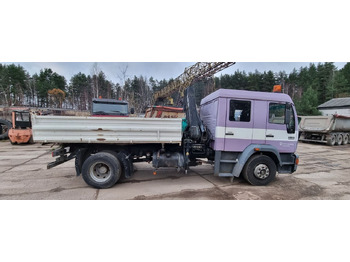 Самосвал камион, Камион с кран MAN 15.224: снимка 4