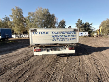 Бордово полуремарке/ Платформа Krone SD: снимка 3