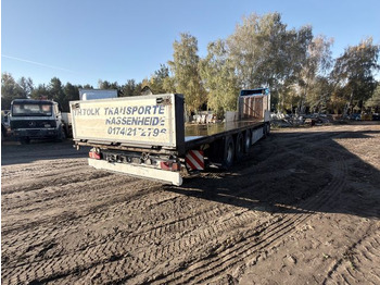 Бордово полуремарке/ Платформа KRONE SD