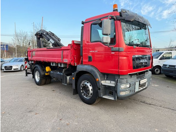 Самосвал камион, Камион с кран MAN TGM 18.340 Kipper mit Kran: снимка 5 Самосвал камион, Камион с кран MAN TGM 18.340 Kipper mit Kran: снимка 5