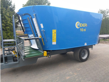 Нови Миксер-вагон ZAMET Futtermischwagen / Feed mixer / Melangeuse / Carro miscelatore / Vagoneta de alimentación /Кормораздатчик / Wóz paszowy 16 m3: снимка 2