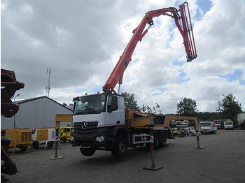 Бетон помпа 2015  PUTZMEISTER  M38/5  AROCS 6x4: снимка 2