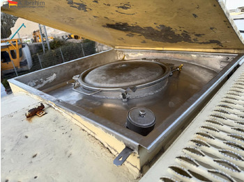 Полуремарке цистерна Feldbinder Lebensmittel Tank Container 26500 L | 2 Kammern | Heizung | 20 ft | Edelstahl: снимка 5