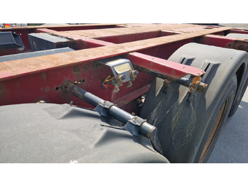 Контейнеровоз/ Сменна каросерия полуремарке Krone SD Containerchassis 2x 20, 30, 40 ft deutscher Auflieger, ausziehbar: снимка 2 Контейнеровоз/ Сменна каросерия полуремарке Krone SD Containerchassis 2x 20, 30, 40 ft deutscher Auflieger, ausziehbar: снимка 2