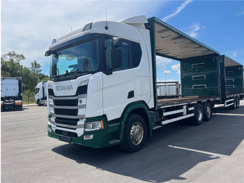 Камион с брезент SCANIA R 500