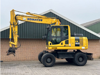 Колесен багер KOMATSU PW160
