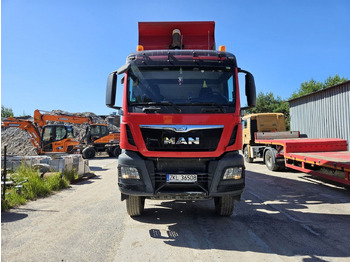 Самосвал камион MAN TGS 41.480 8x8 - Tipper: снимка 2