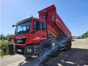 Самосвал камион MAN TGS 41.480 8x8 - Tipper: снимка 3