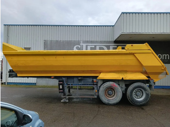 Самосвал полуремарке Fruehauf 2 Axle Steel Tipper , Spring Suspension , Drum Brakes: снимка 2
