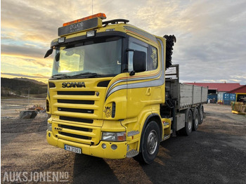 Камион с кран SCANIA R