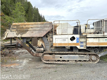 Челюстна трошачка 2008 Metso Lokotrack LT96 S | mobilt knuseverk | sikteverk | beltedrevet | CAT 6,6 m/lavt timetall | ny hyd.pumpe: снимка 2