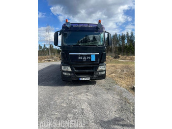 Камион с кран 2010 MAN TGS 26.440 KRANBIL PM 22SP KRAN MED FJERNKONTROLL: снимка 2