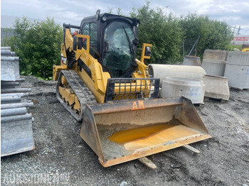 Мини челен товарач 2015 Cat 259D kompakt belte-laster: снимка 2