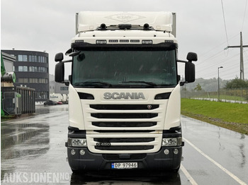 Камион фургон 2016 Scania G450 med 2-soners kjøl- og frys, 1 eier, 2 kjølesoner, Gullavtale, Zepro, Onspot kjettinger, ryggekamera: снимка 2