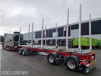 Камион за дърва 2020 Scania R730 B6x4NB med henger: снимка 3 Камион за дърва 2020 Scania R730 B6x4NB med henger: снимка 3